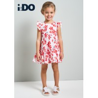 RED FLOWER DRESS